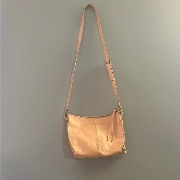 The Sak Tan Leather Crossbody Bag - Picture 2 of 7